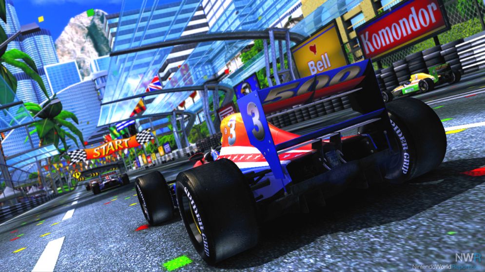 Screenshot ze hry The 90s Arcade Racer - Recenze-her.cz