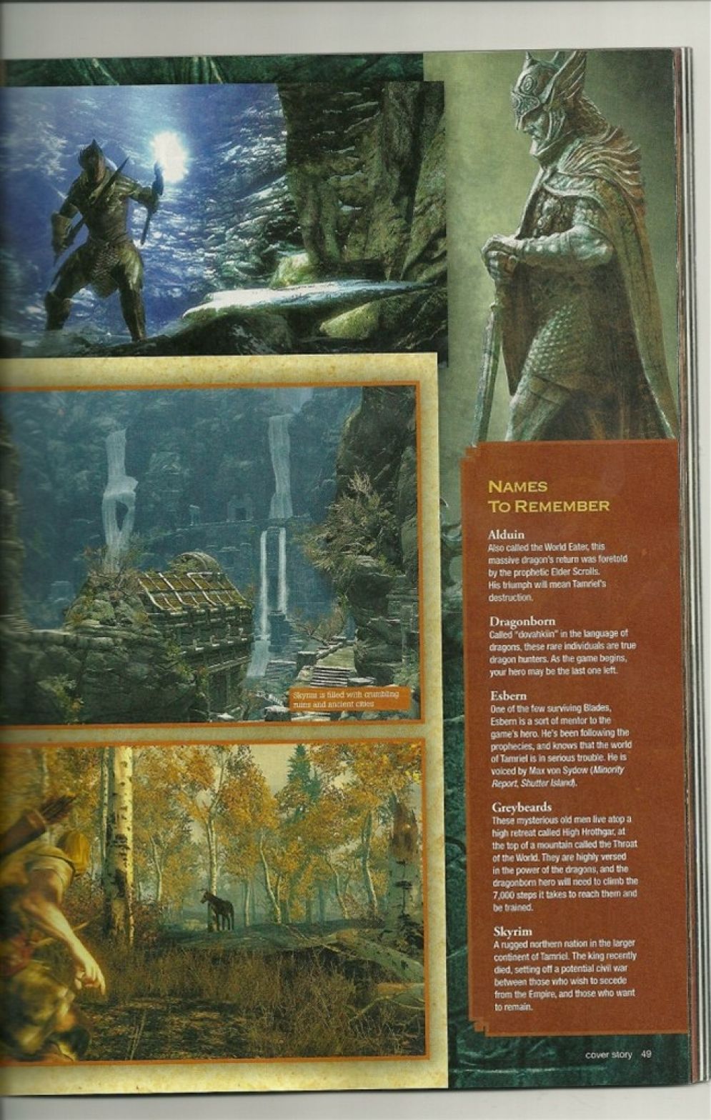 Screenshot ze hry The Elder Scrolls V: Skyrim - Recenze-her.cz