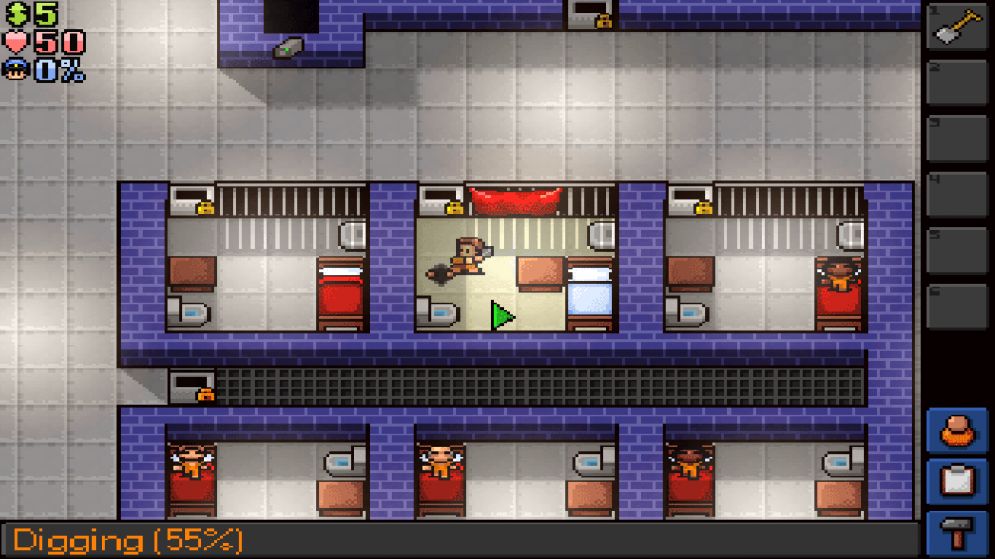 Screenshot ze hry The Escapists - Recenze-her.cz