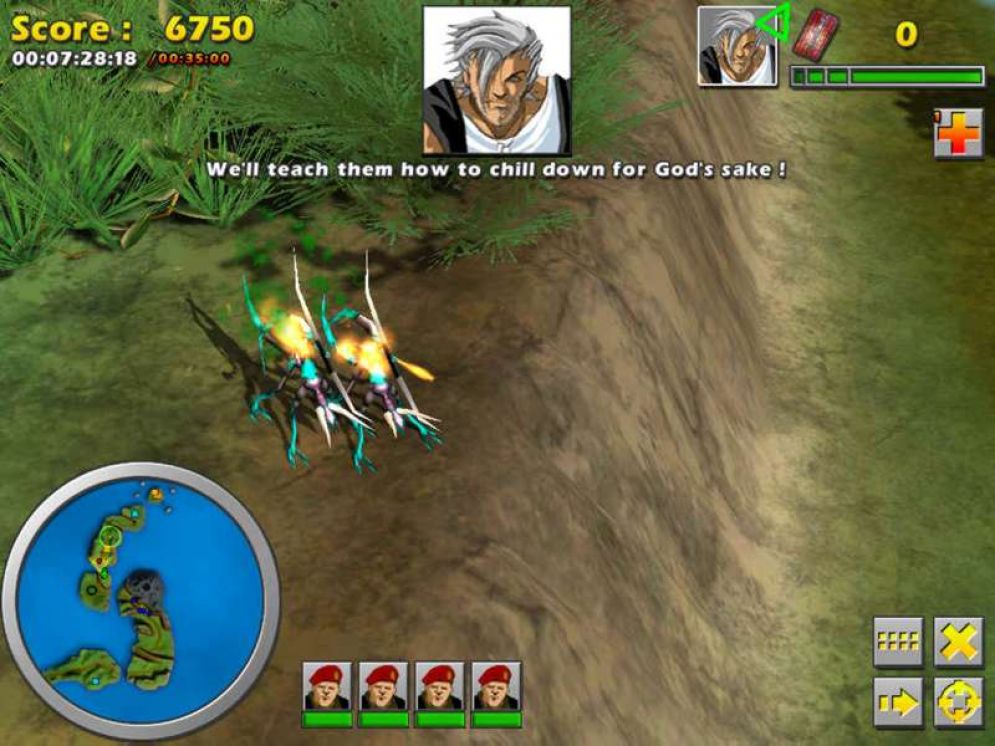 Screenshot ze hry The Gladiators: Galactic Circus Games  - Recenze-her.cz