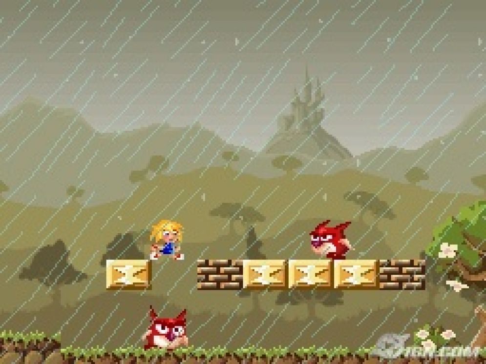 Screenshot ze hry The Great Giana Sisters - Recenze-her.cz