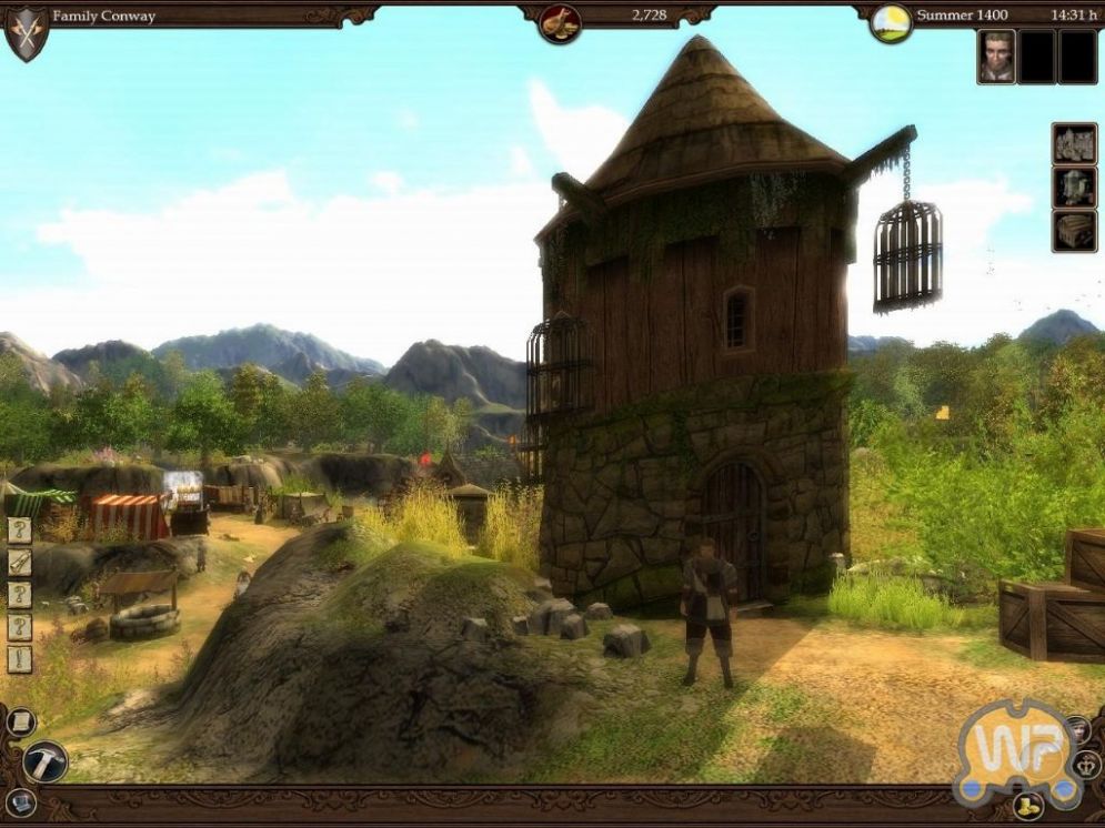 Screenshot ze hry The Guild 2 - Recenze-her.cz