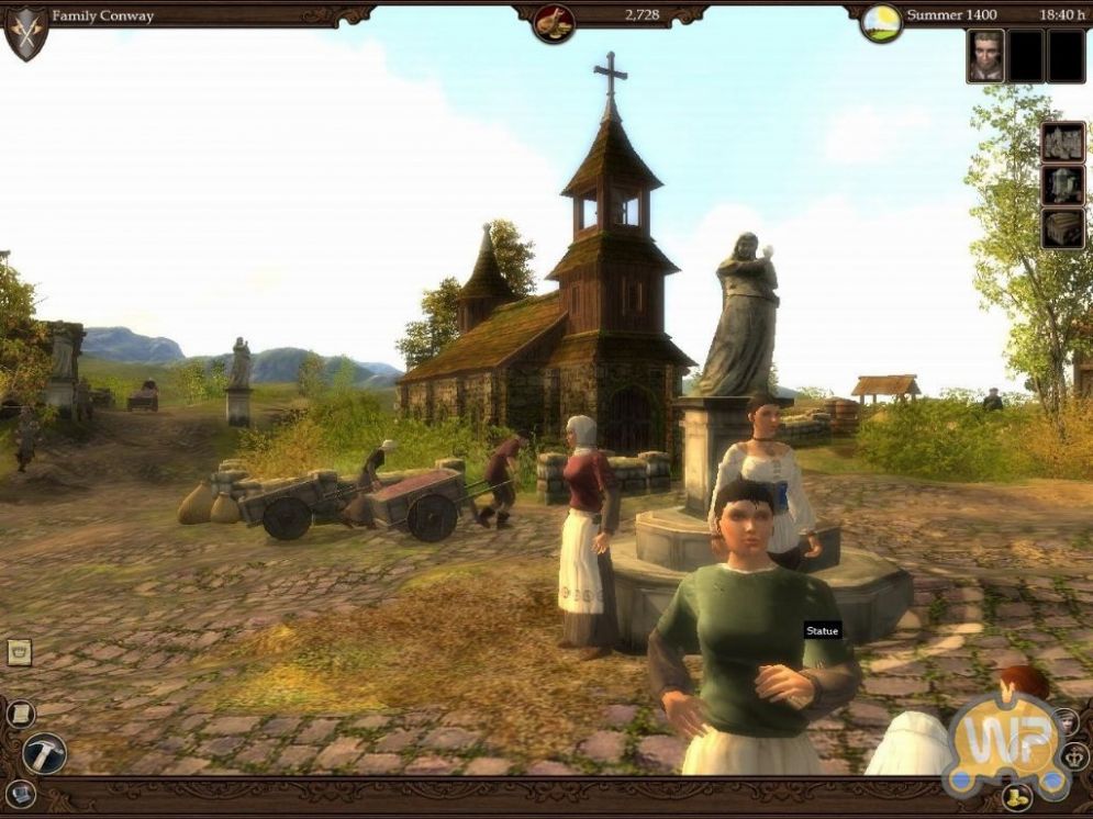 Screenshot ze hry The Guild 2 - Recenze-her.cz