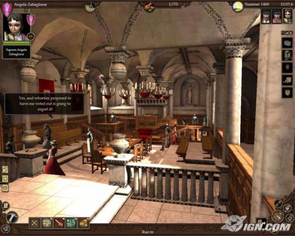 Screenshot ze hry The Guild 2 Venice - Recenze-her.cz