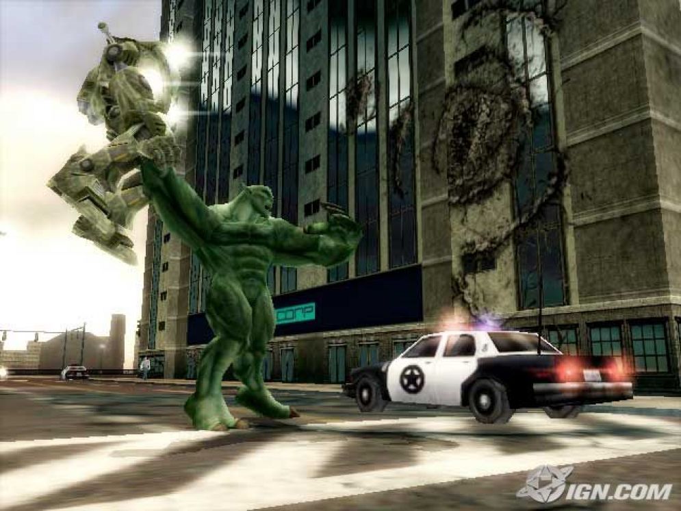 Screenshot ze hry The Incredible Hulk: Ultimate Destruction - Recenze-her.cz
