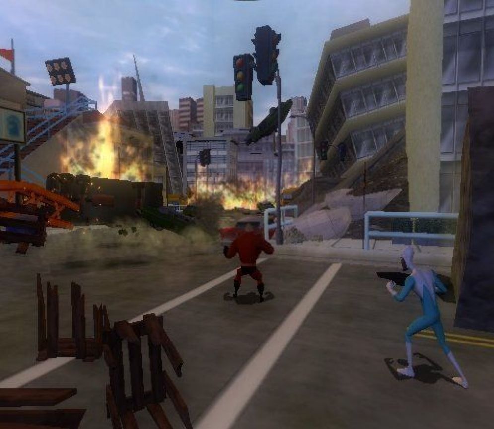 Screenshot ze hry The Incredibles: Rise of the Underminer - Recenze-her.cz