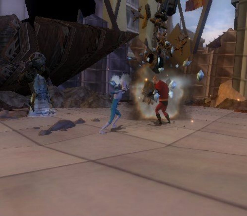 Screenshot ze hry The Incredibles: Rise of the Underminer - Recenze-her.cz