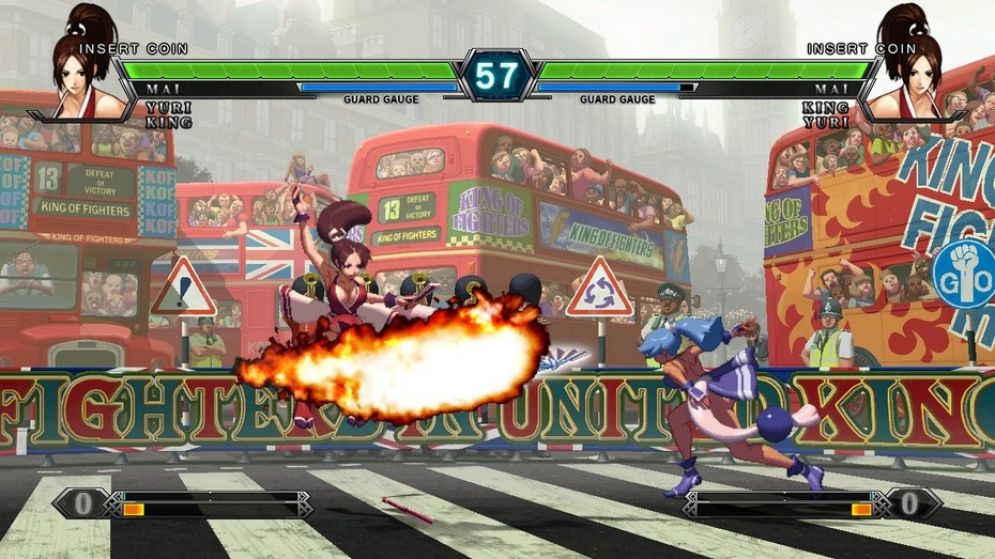 Screenshot ze hry The King of Fighters XIII - Recenze-her.cz