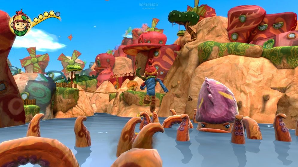 Screenshot ze hry The Last Tinker: City of Colors - Recenze-her.cz