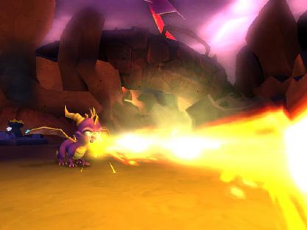 Screenshot ze hry The Legend of Spyro: A New Beginning - Recenze-her.cz