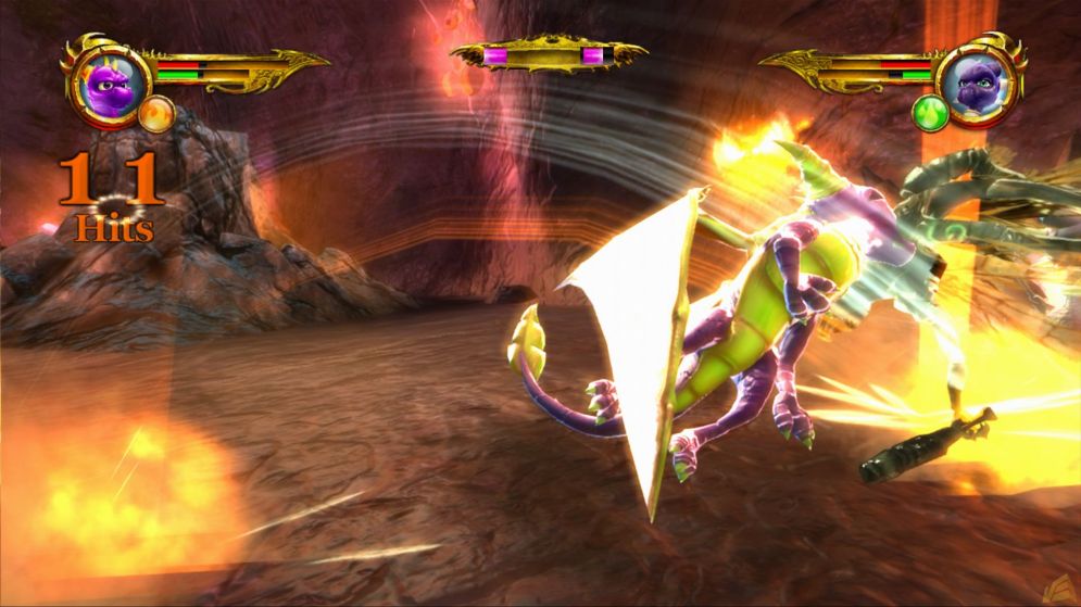 Screenshot ze hry The Legend of Spyro: Dawn of the Dragon - Recenze-her.cz