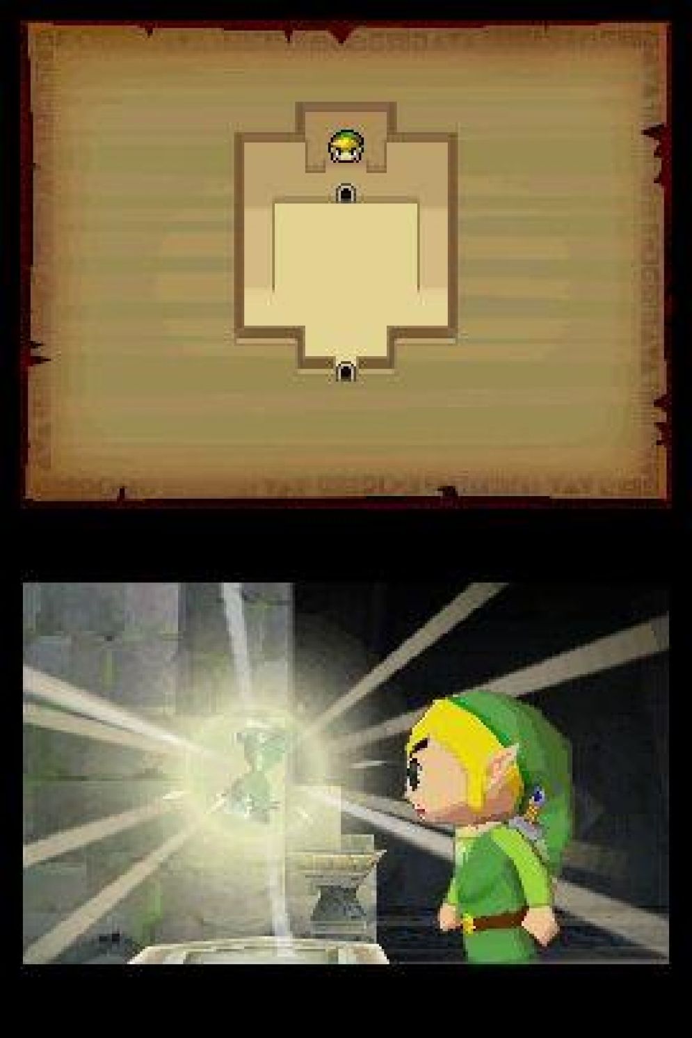 Screenshot ze hry The Legend of Zelda: Phantom Hourglass - Recenze-her.cz