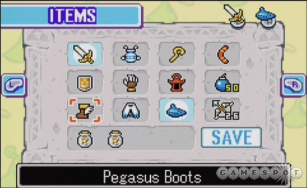 Screenshot ze hry The Legend of Zelda: The Minish Cap - Recenze-her.cz