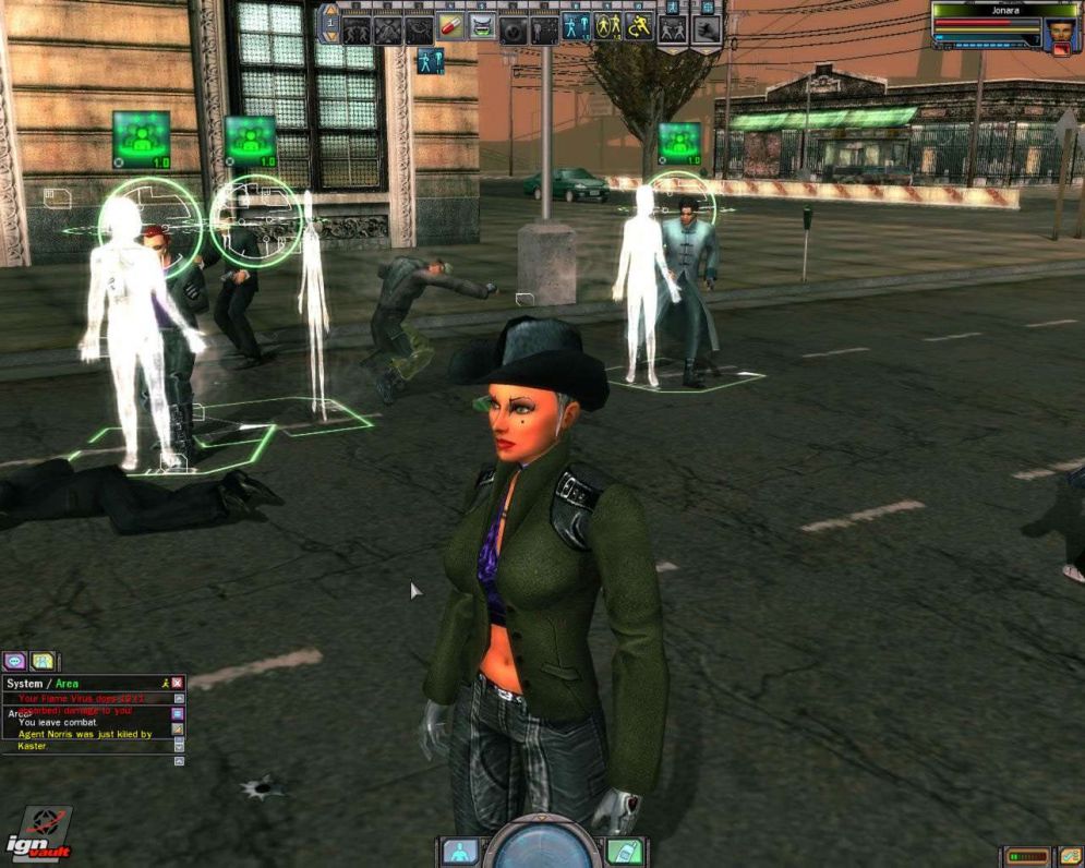 Screenshot ze hry The Matrix Online - Recenze-her.cz