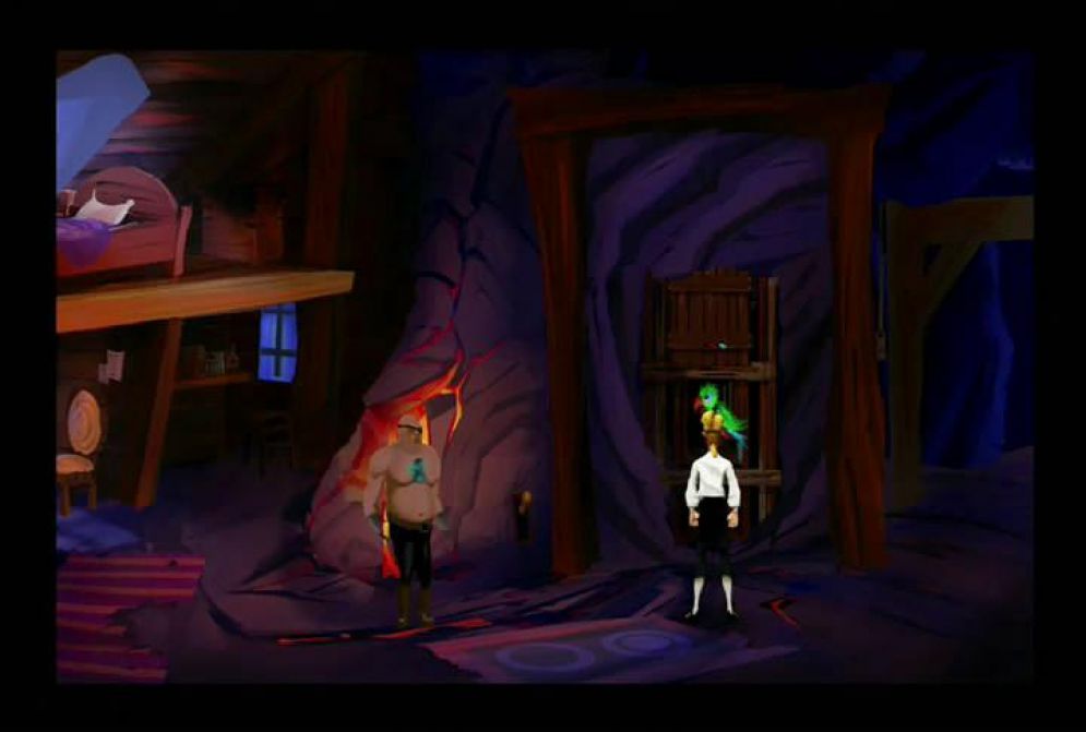 Screenshot ze hry The Secret of Monkey Island: Special Edition - Recenze-her.cz
