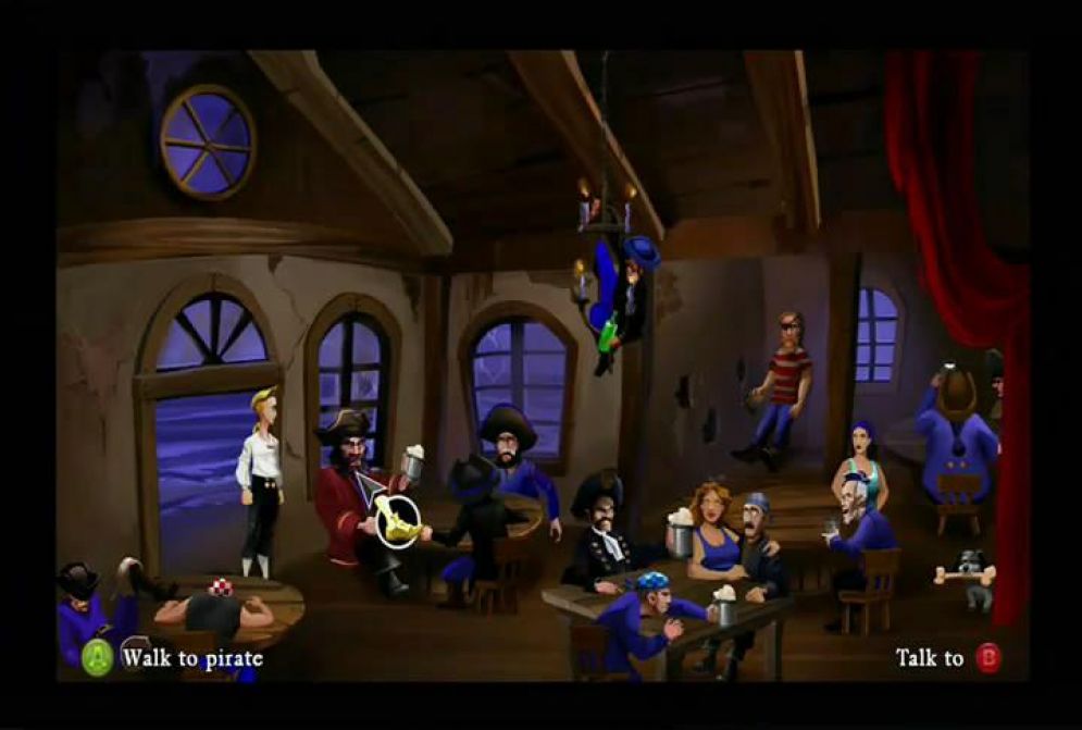 Screenshot ze hry The Secret of Monkey Island: Special Edition - Recenze-her.cz