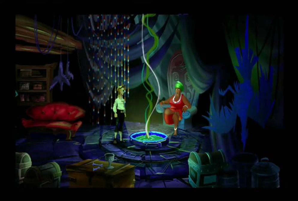 Screenshot ze hry The Secret of Monkey Island: Special Edition - Recenze-her.cz