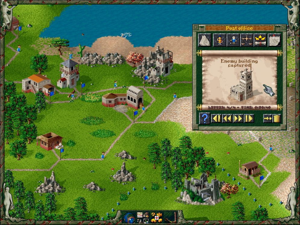 Screenshot ze hry The Settlers II: Veni, Vidi, Vici - Recenze-her.cz