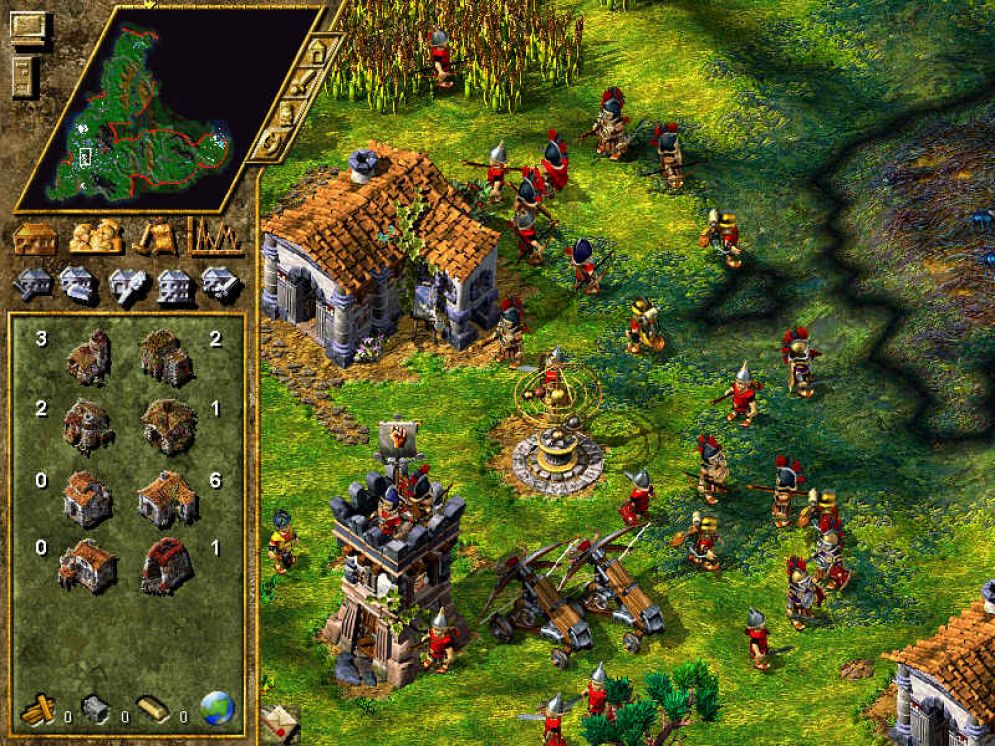 Screenshot ze hry The Settlers IV: The Troyans and The Elixir of Power - Recenze-her.cz