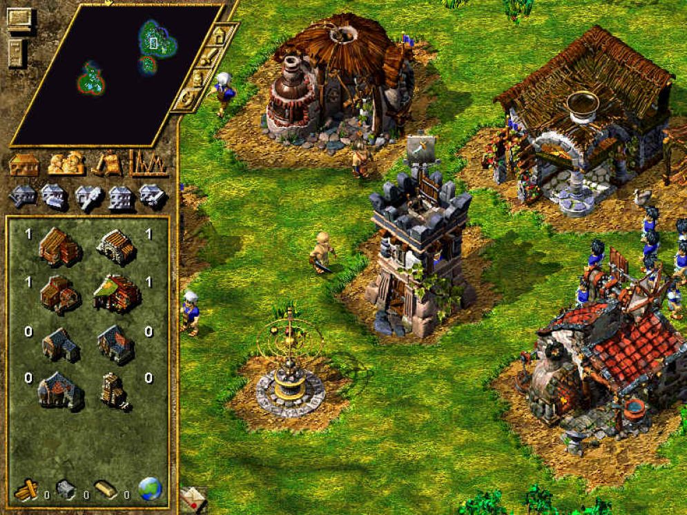 Screenshot ze hry The Settlers IV: The Troyans and The Elixir of Power - Recenze-her.cz