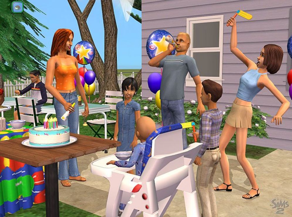 Screenshot ze hry The Sims 2 - Recenze-her.cz