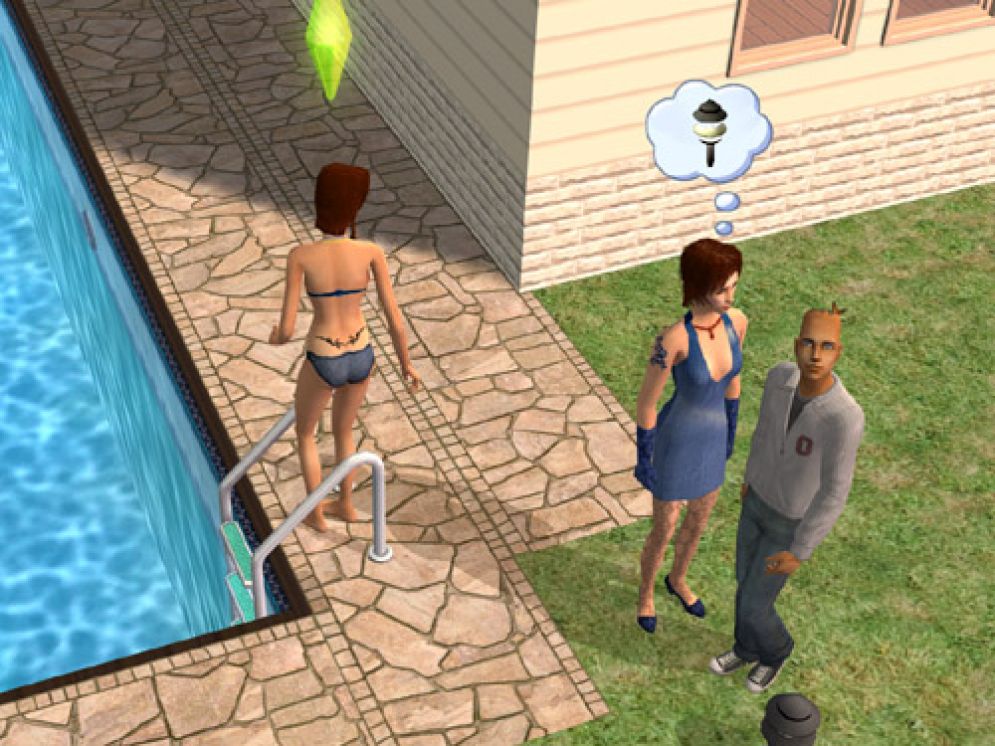 Screenshot ze hry The Sims 2: Fashion Factory - Recenze-her.cz