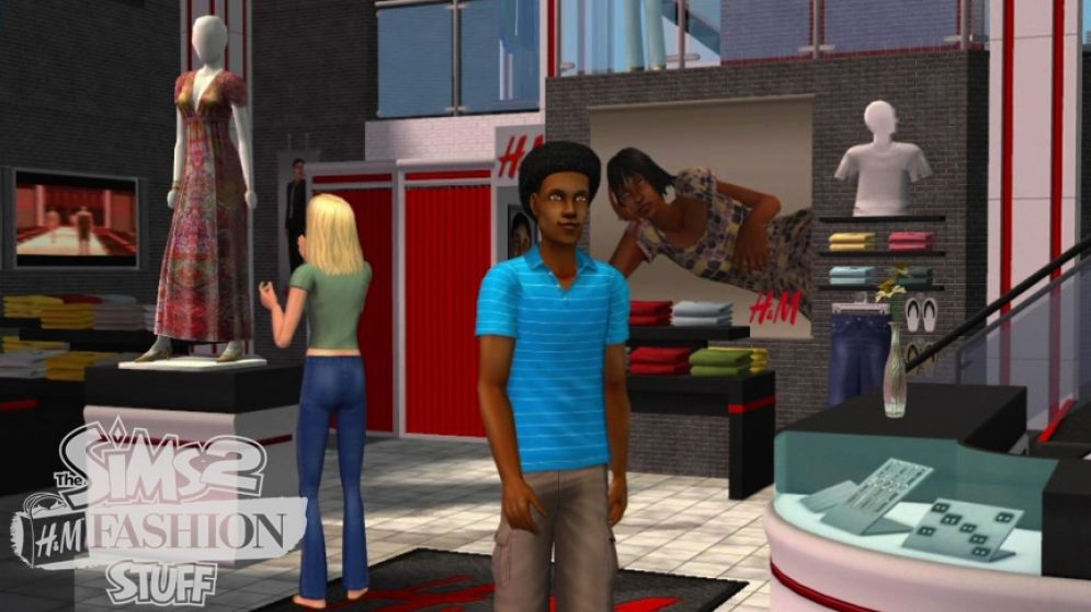 Screenshot ze hry The Sims 2: H&M Mda - Recenze-her.cz