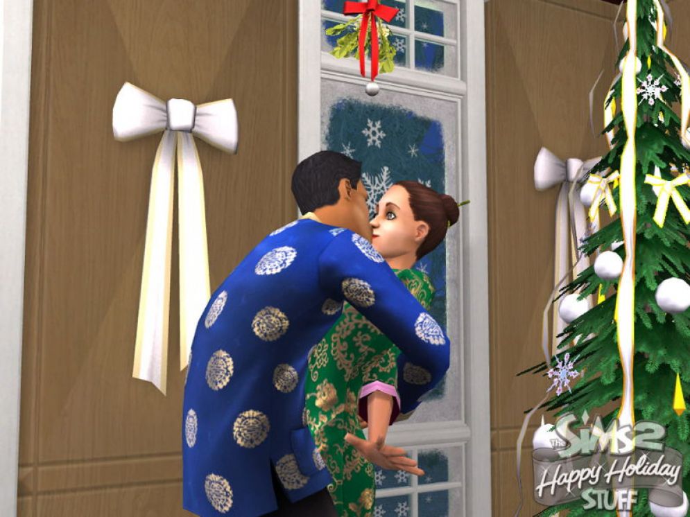 Screenshot ze hry The Sims 2: Vesel Vnoce - Recenze-her.cz