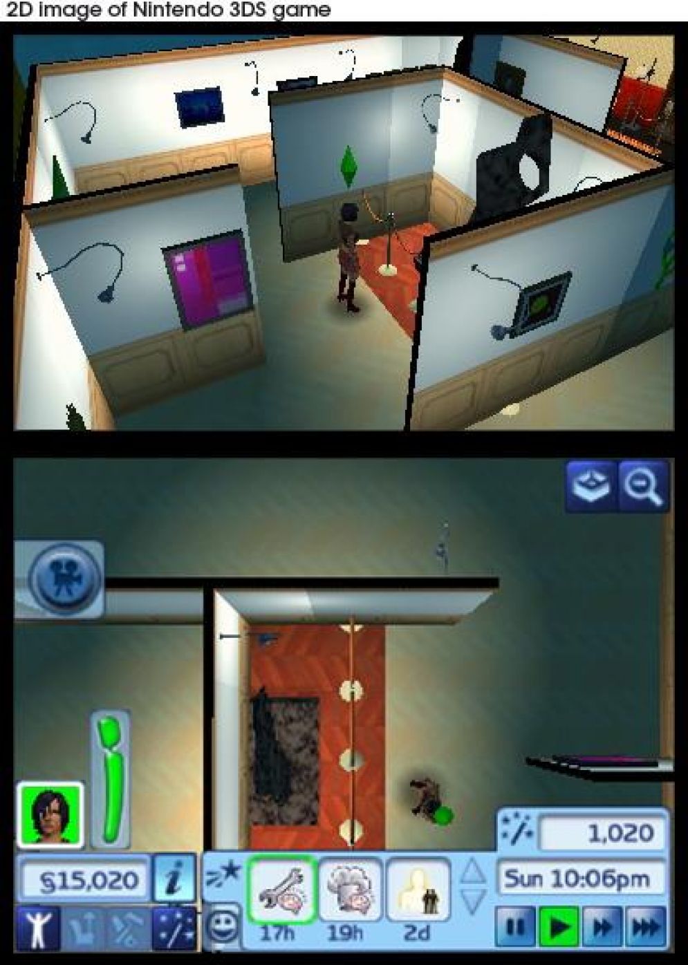 Screenshot ze hry The Sims 3 3D - Recenze-her.cz