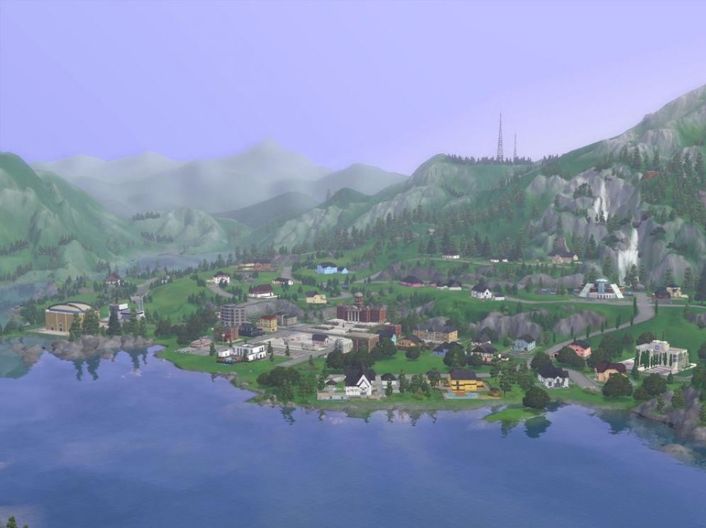 Screenshot ze hry The Sims 3: Horsk lzn - Recenze-her.cz