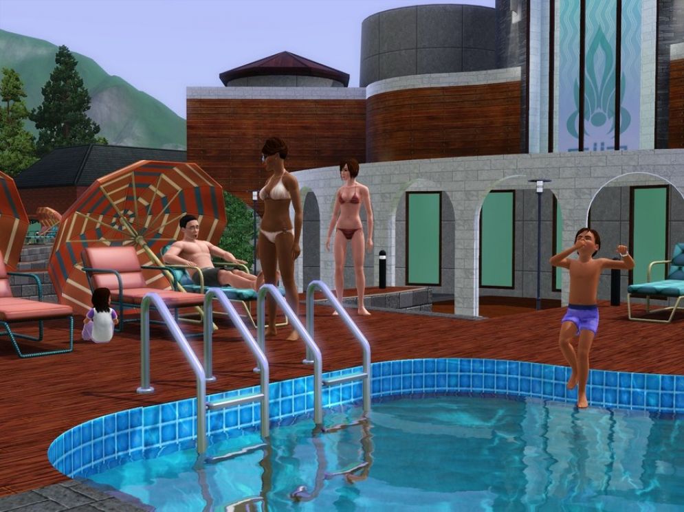 Screenshot ze hry The Sims 3: Horsk lzn - Recenze-her.cz
