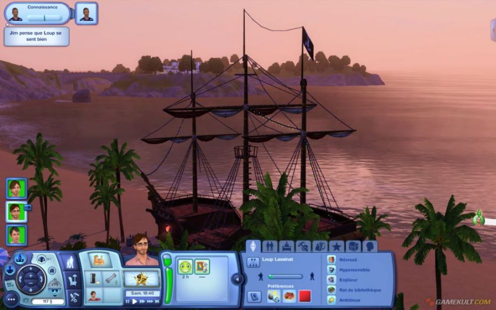 Screenshot ze hry The Sims 3: Pirtsk ztoka - Recenze-her.cz