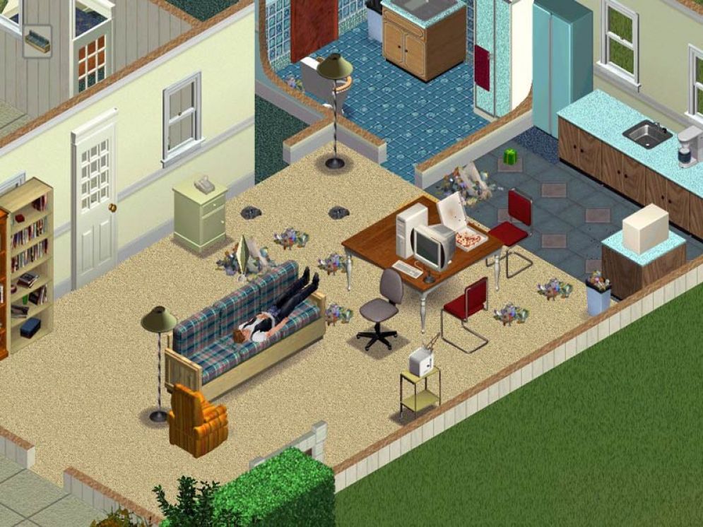 Screenshot ze hry The Sims: Deluxe Edition - Recenze-her.cz
