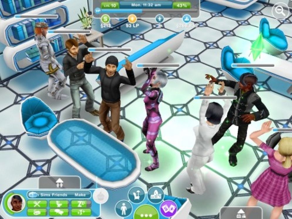 Screenshot ze hry The Sims FreePlay - Recenze-her.cz