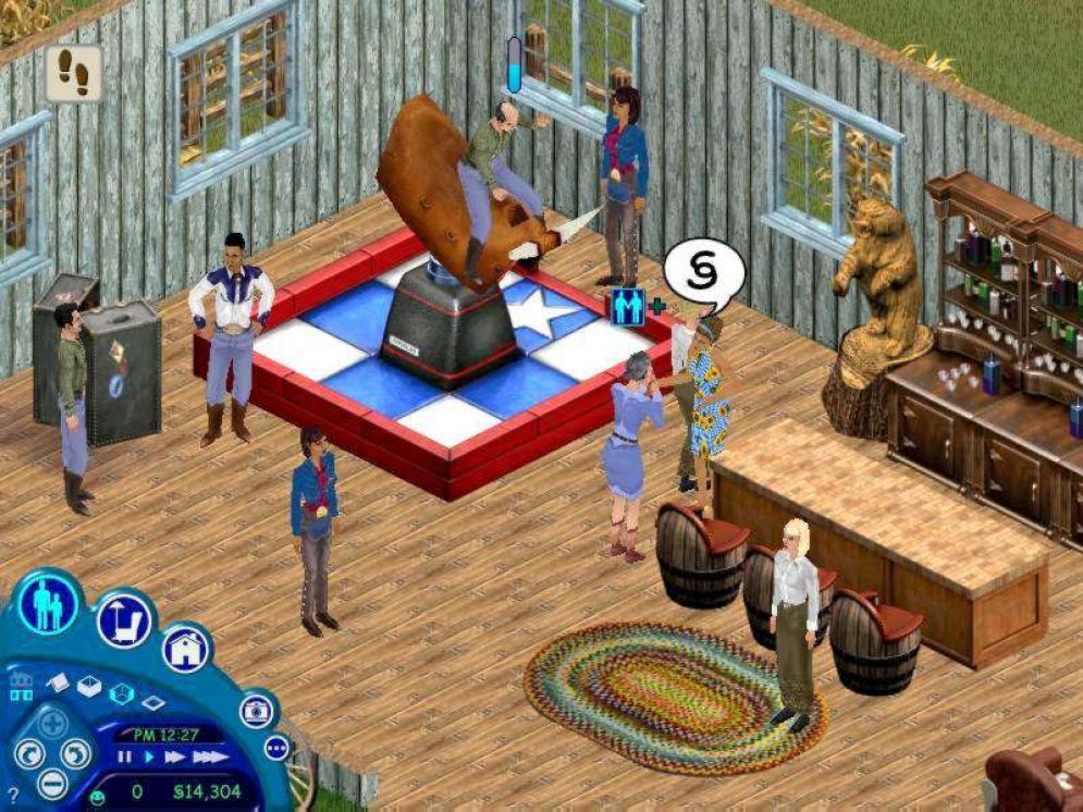 Screenshot ze hry The Sims: House Party - Recenze-her.cz