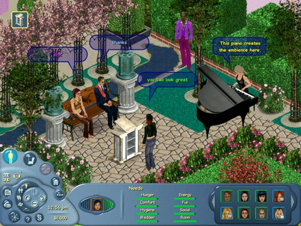Screenshot ze hry The Sims Online - Recenze-her.cz