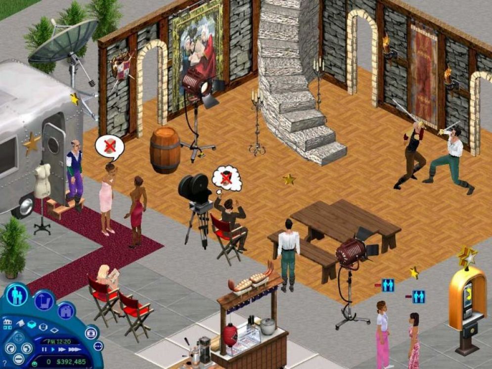 Screenshot ze hry The Sims: Superstar - Recenze-her.cz