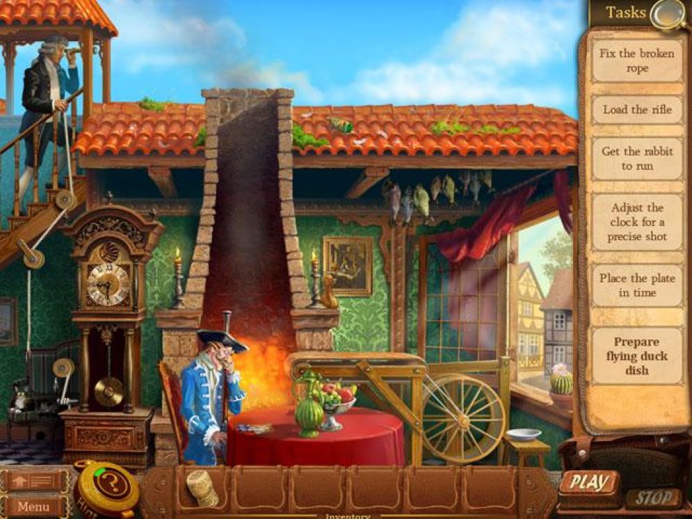 Screenshot ze hry The Surprising Adventures of Munchausen - Recenze-her.cz