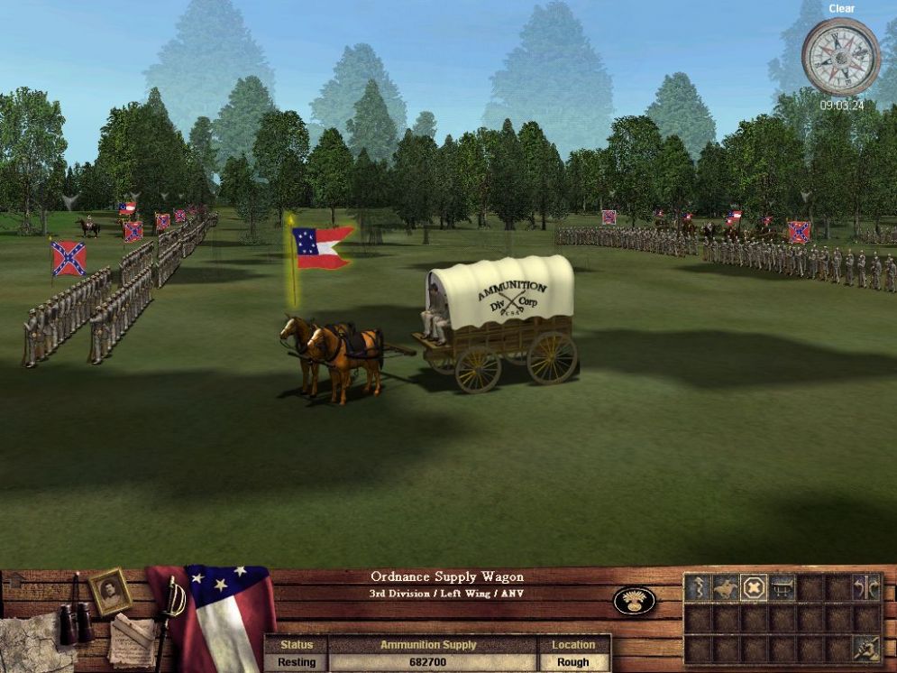 Screenshot ze hry The Take Command - 2nd Manassas - Recenze-her.cz