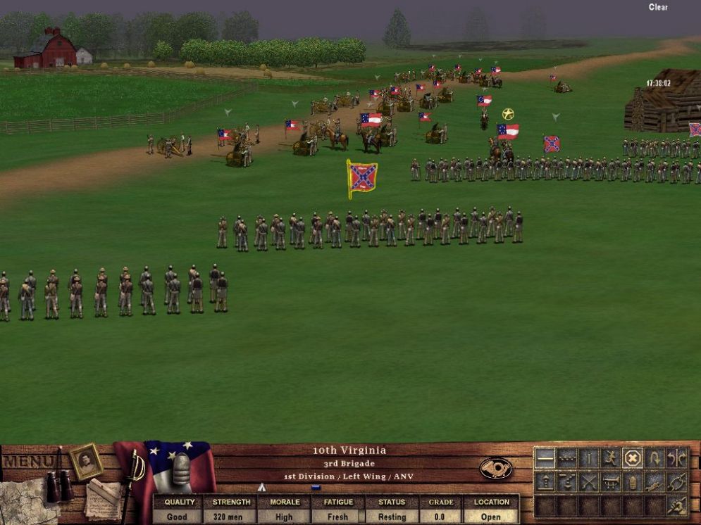 Screenshot ze hry The Take Command - 2nd Manassas - Recenze-her.cz