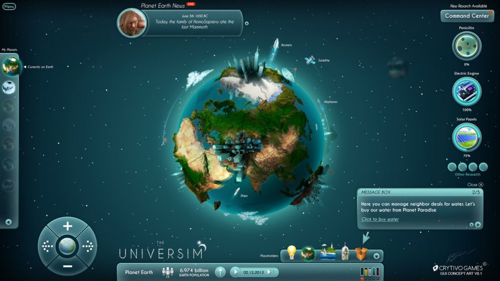 Screenshot ze hry The Universim - Recenze-her.cz