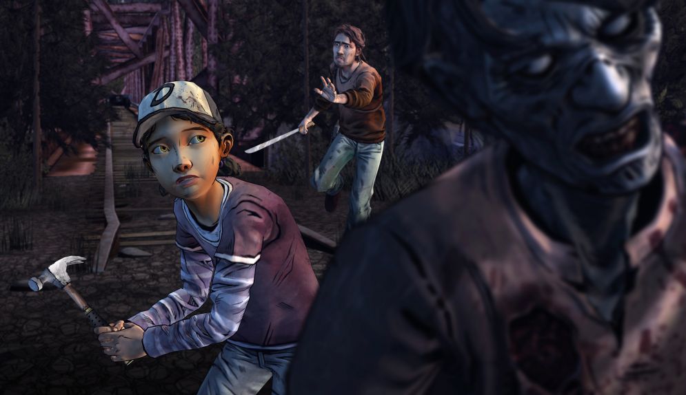 Screenshot ze hry The Walking Dead: Season 2 - Episode 2: A House Divided - Recenze-her.cz