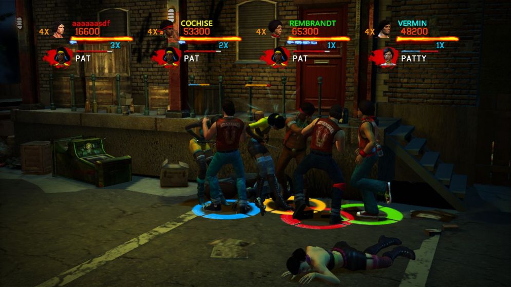 Screenshot ze hry The Warriors: Street Brawl - Recenze-her.cz