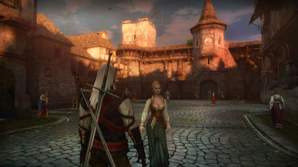 Screenshot ze hry The Witcher: Rise of the White Wolf - Recenze-her.cz