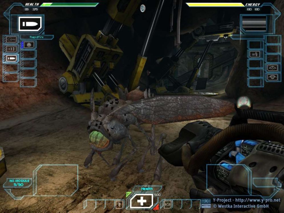 Screenshot ze hry The Y Project - Recenze-her.cz