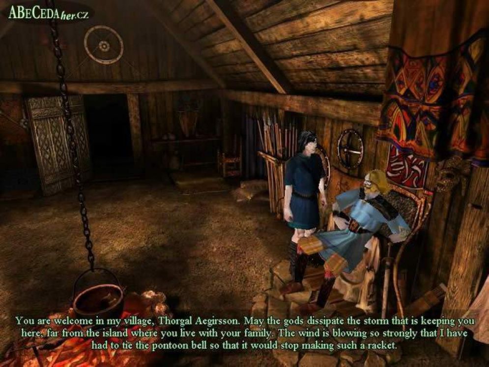 Screenshot ze hry Thorgal: Odins Curse - Recenze-her.cz