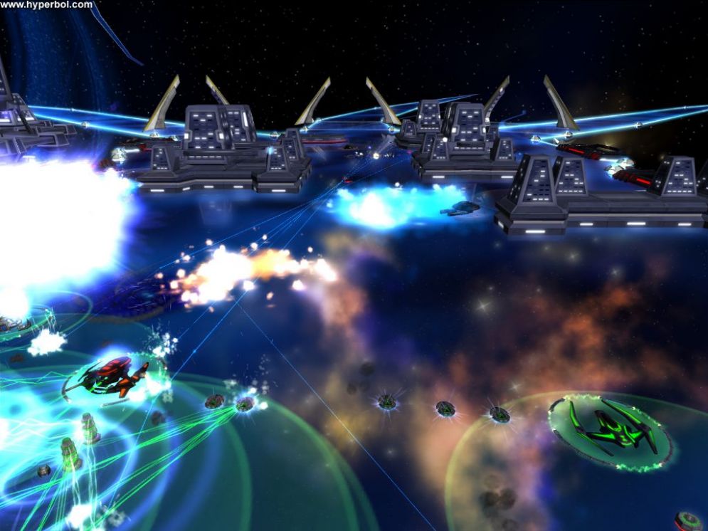 Screenshot ze hry ThreadSpace: Hyperbol - Recenze-her.cz