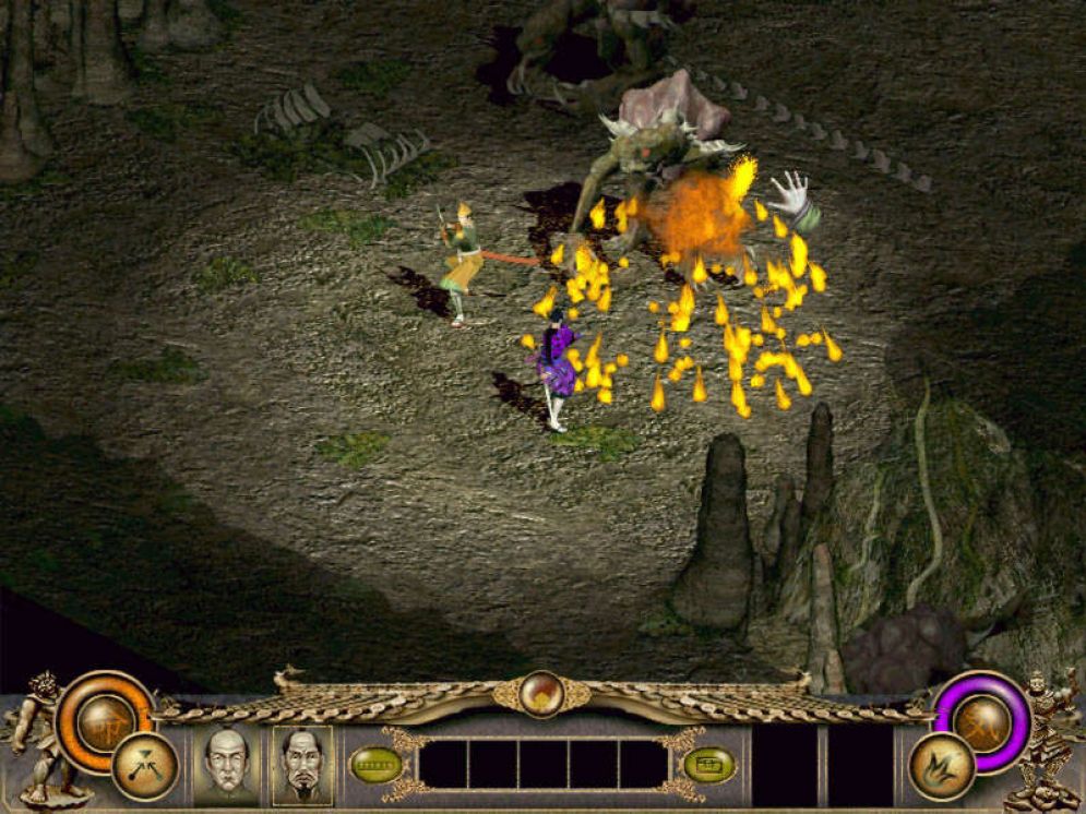 Screenshot ze hry Throne of Darkness - Recenze-her.cz