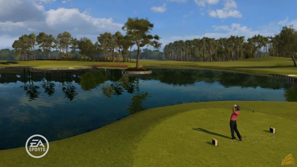 Screenshot ze hry Tiger Woods PGA Tour 09 - Recenze-her.cz
