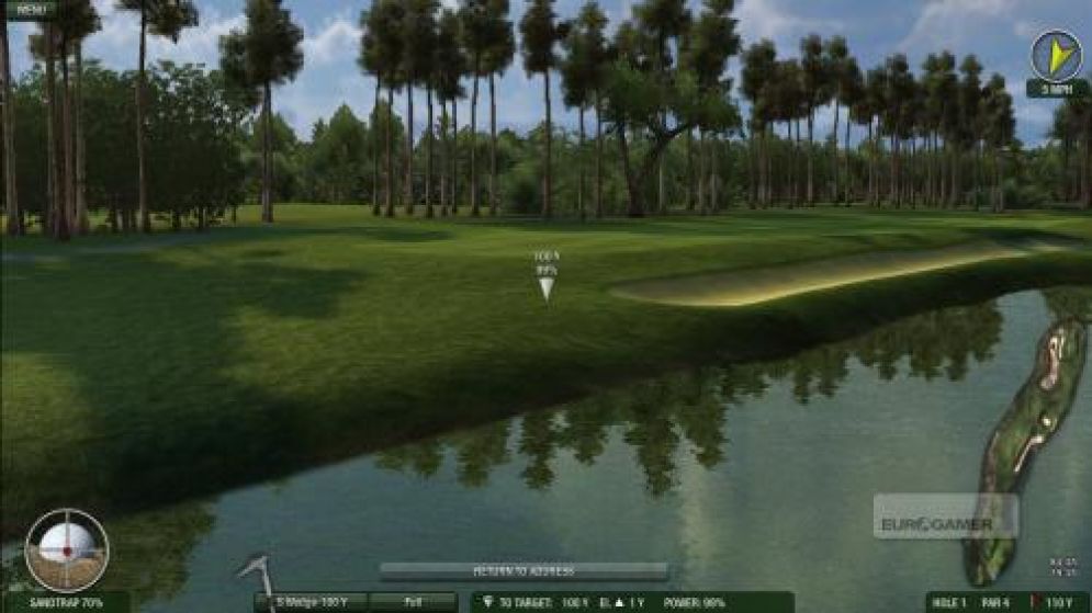 Screenshot ze hry Tiger Woods PGA Tour Online - Recenze-her.cz
